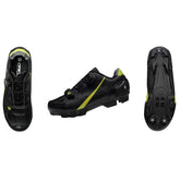 Zapatilla Ciclismo MTB GW Warrior M12025H Neg/Amar Limon
